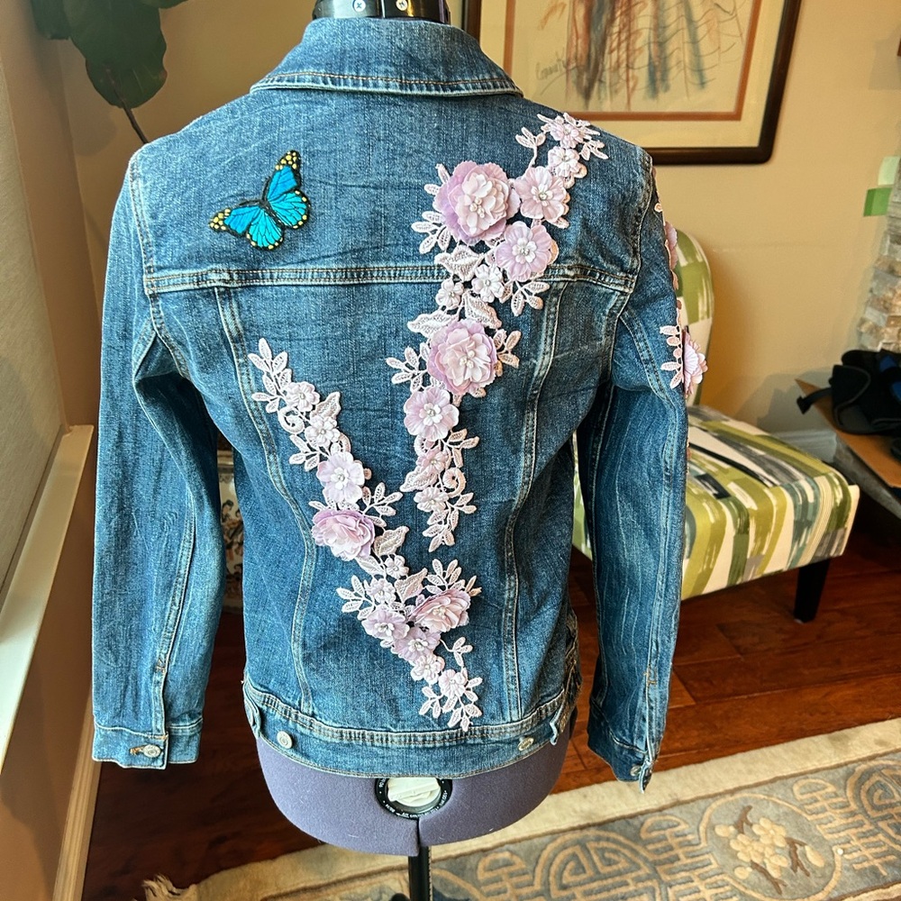 Embelished Jean Jacket